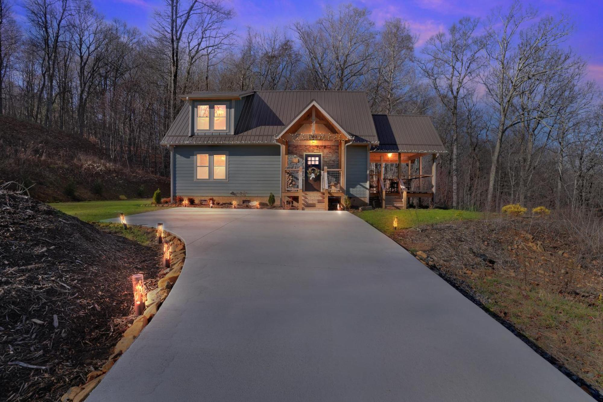 Blue Sky Cabin - Built In 2023 This 3 Bed 2,5 Bath Home Has Gorgeous Views Jefferson Exterior photo